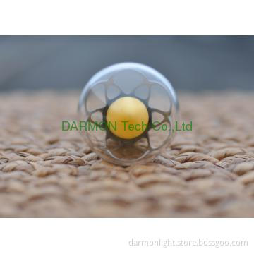 Clear glass lens 6W LED bulb lighting with 2700K, CE&ROHS approval